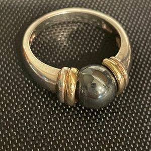 Movado Hematite Ring